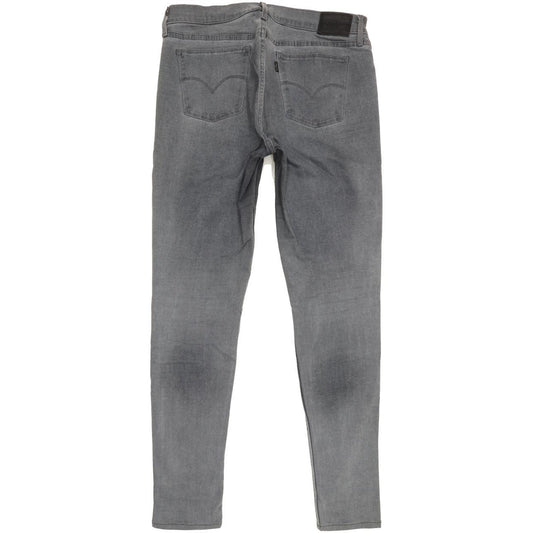 Levi's 710 Super Women Grey Skinny Slim Stretch Jeans W31 L30
