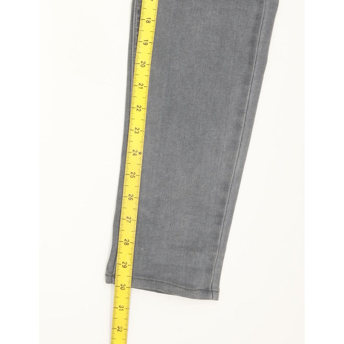 Levi's 710 Super Women Grey Skinny Slim Stretch Jeans W31 L30