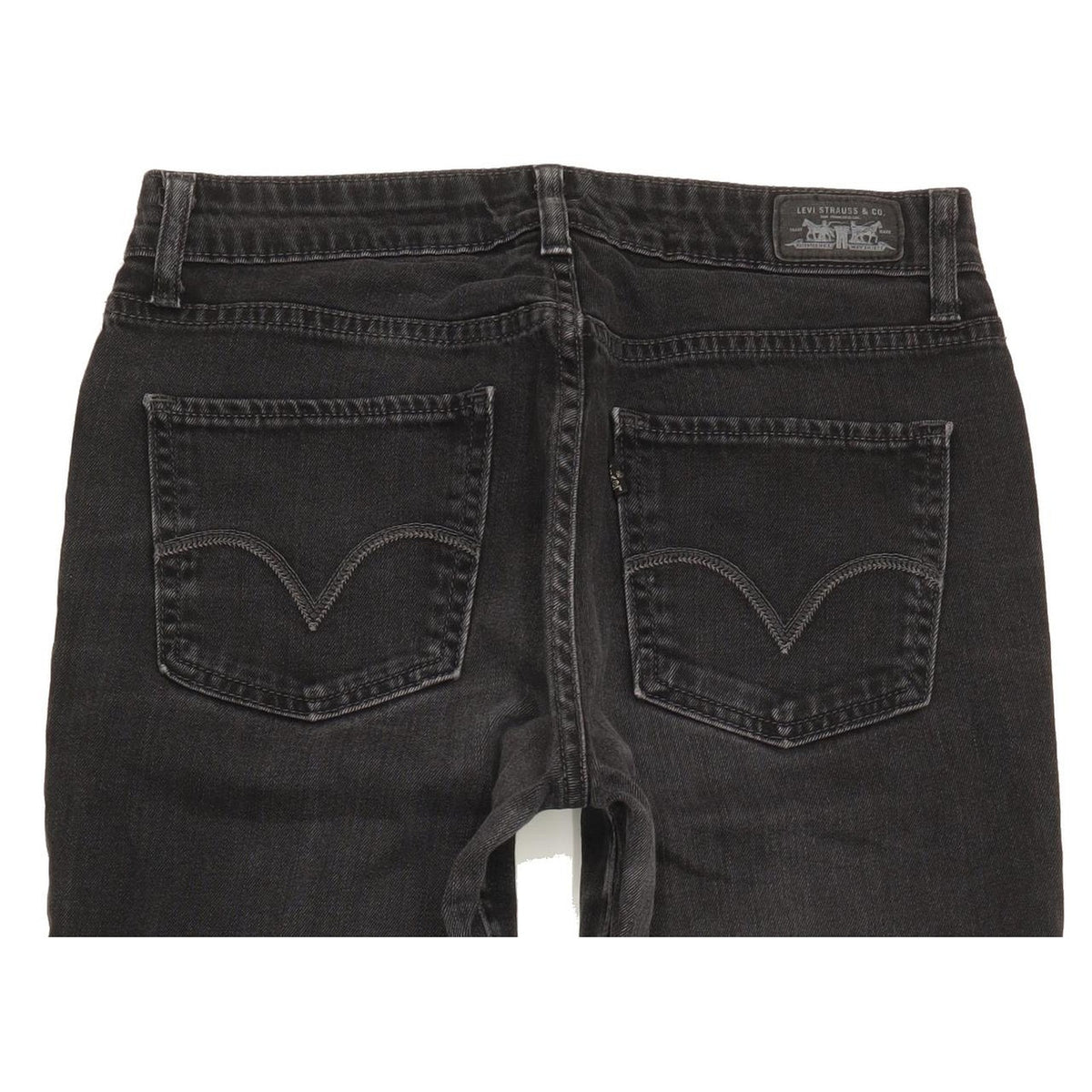 Levi's Women Black Skinny Regular Stretch Jeans W28 L29