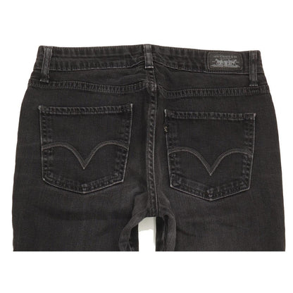 Levi's Women Black Skinny Regular Stretch Jeans W28 L29