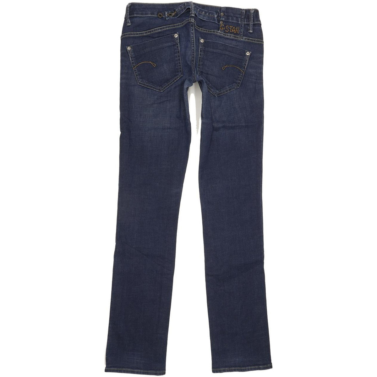 G-Star Midge Women Blue Straight Slim Stretch Jeans W29 L34