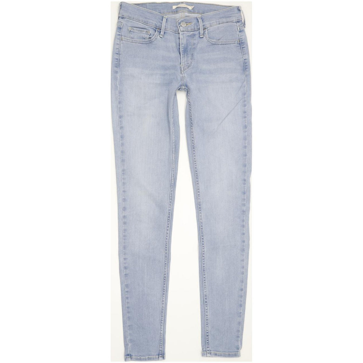 Levi's 710 Super Women Blue Skinny Slim Stretch Jeans W27 L30