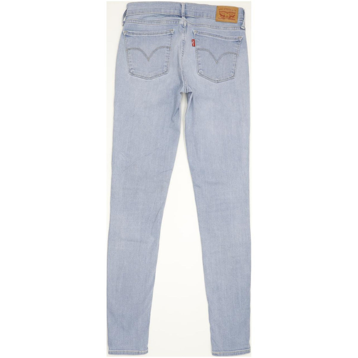 Levi's 710 Super Women Blue Skinny Slim Stretch Jeans W27 L30