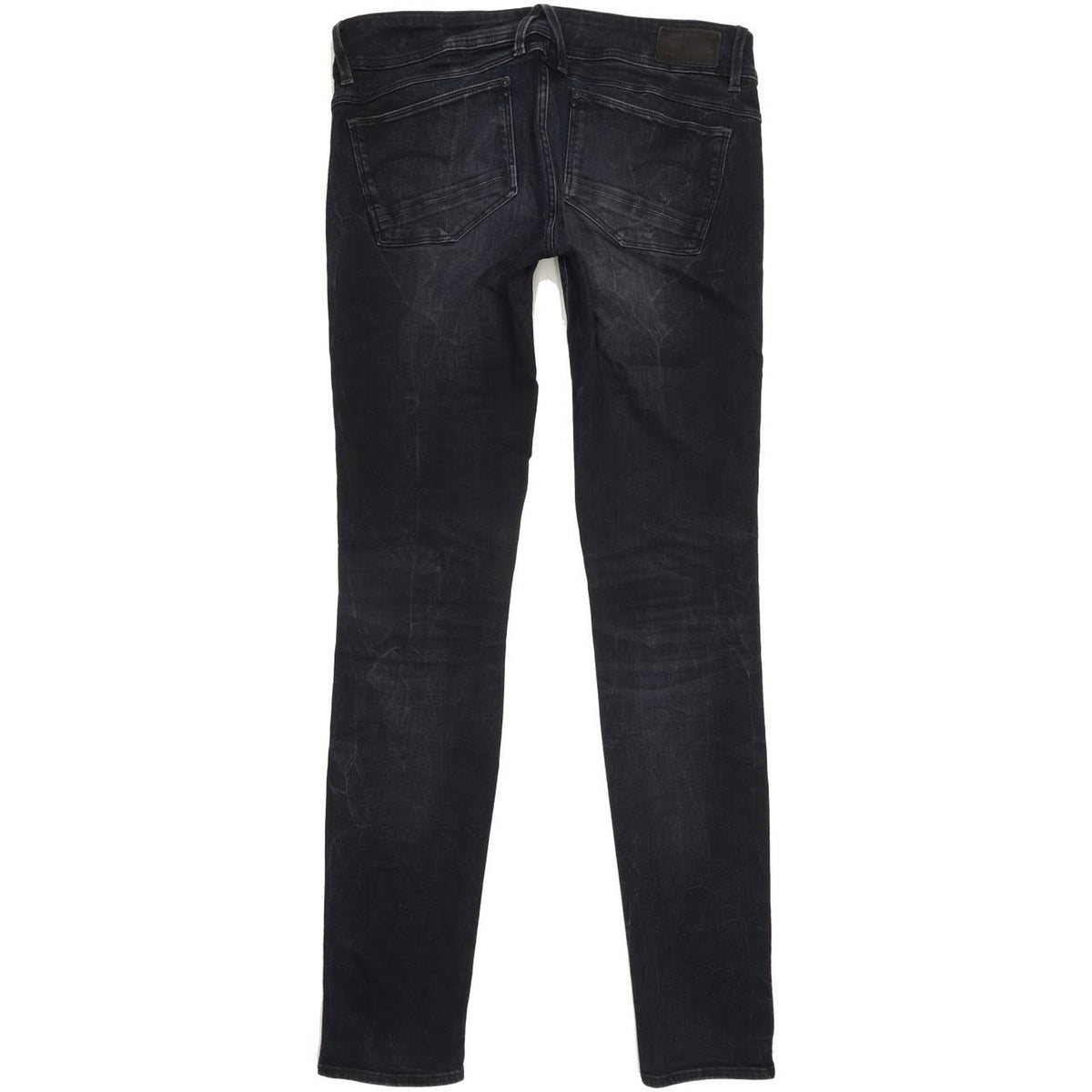 G-Star Lynn Mid Women Navy Skinny Slim Stretch Jeans W30 L34
