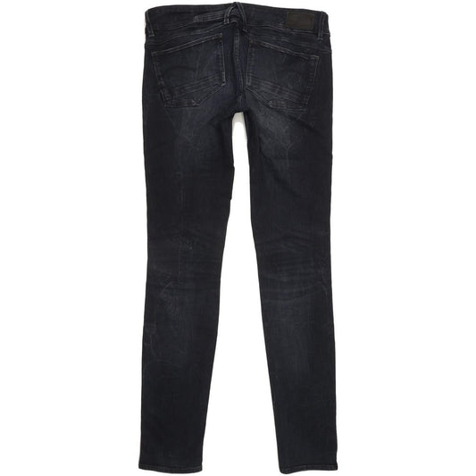 G-Star Lynn Mid Women Navy Skinny Slim Stretch Jeans W30 L34