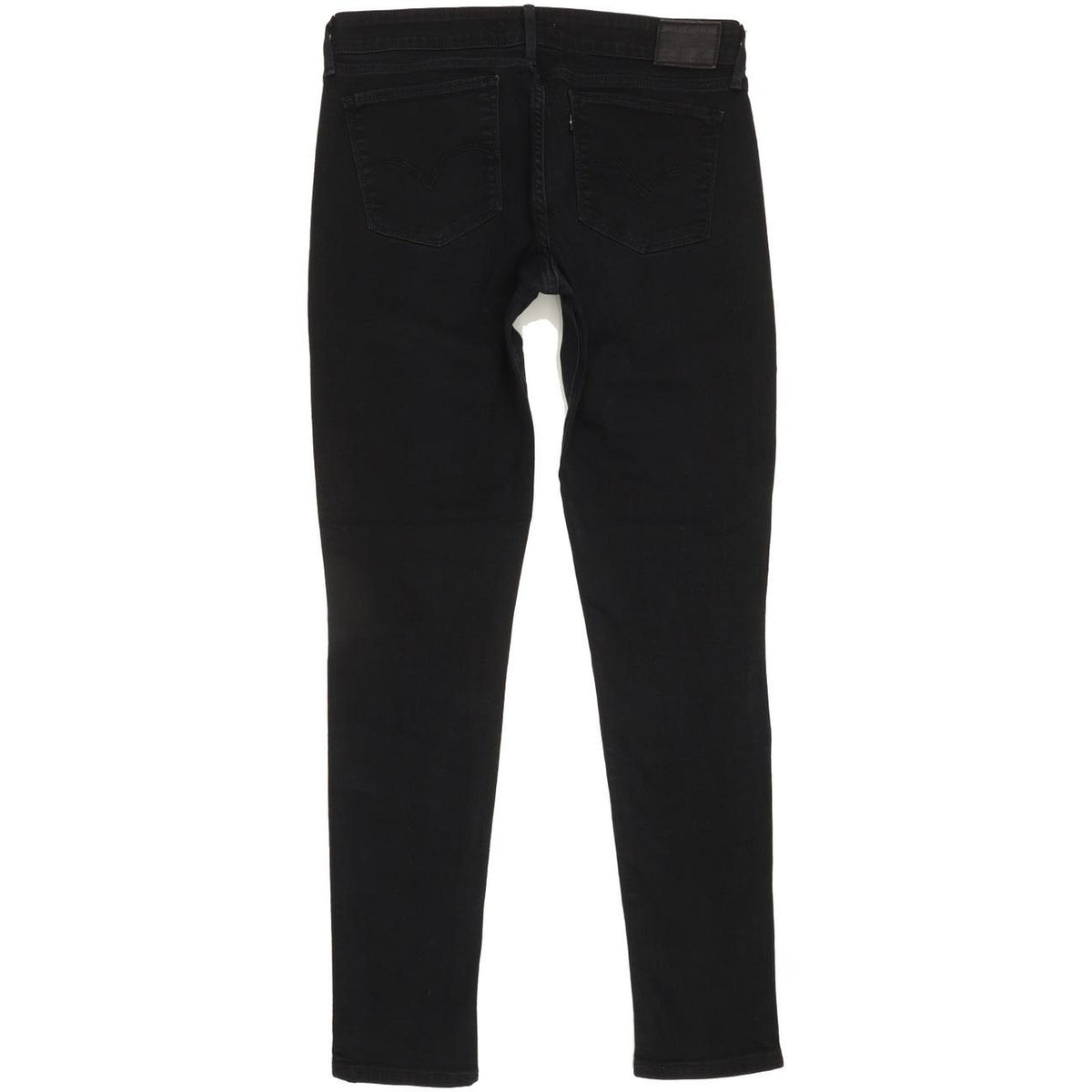 Levi's 711 Women Black Skinny Regular Stretch Jeans W32 L31