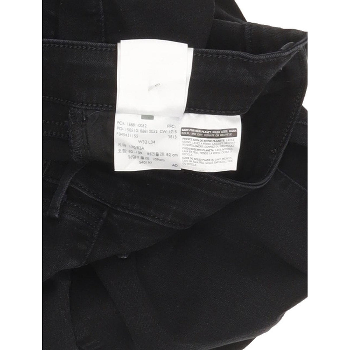 Levi's 711 Women Black Skinny Regular Stretch Jeans W32 L31