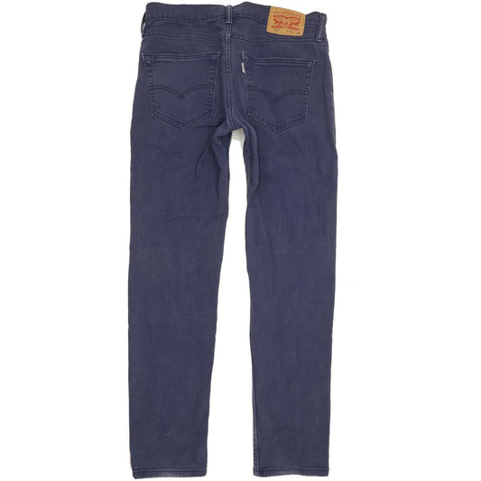 Levi's 511 Men Blue Straight Slim Stretch Jeans W32 L31