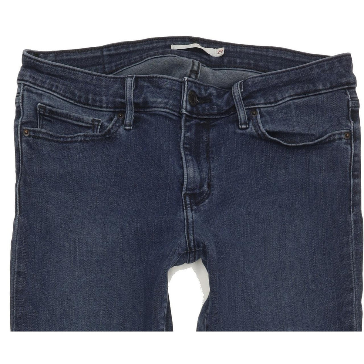 Levi's 711 Women Blue Skinny Slim Stretch Jeans W29 L31