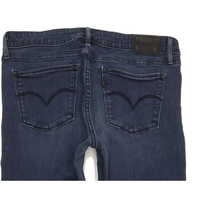 Levi's 711 Women Blue Skinny Slim Stretch Jeans W29 L31