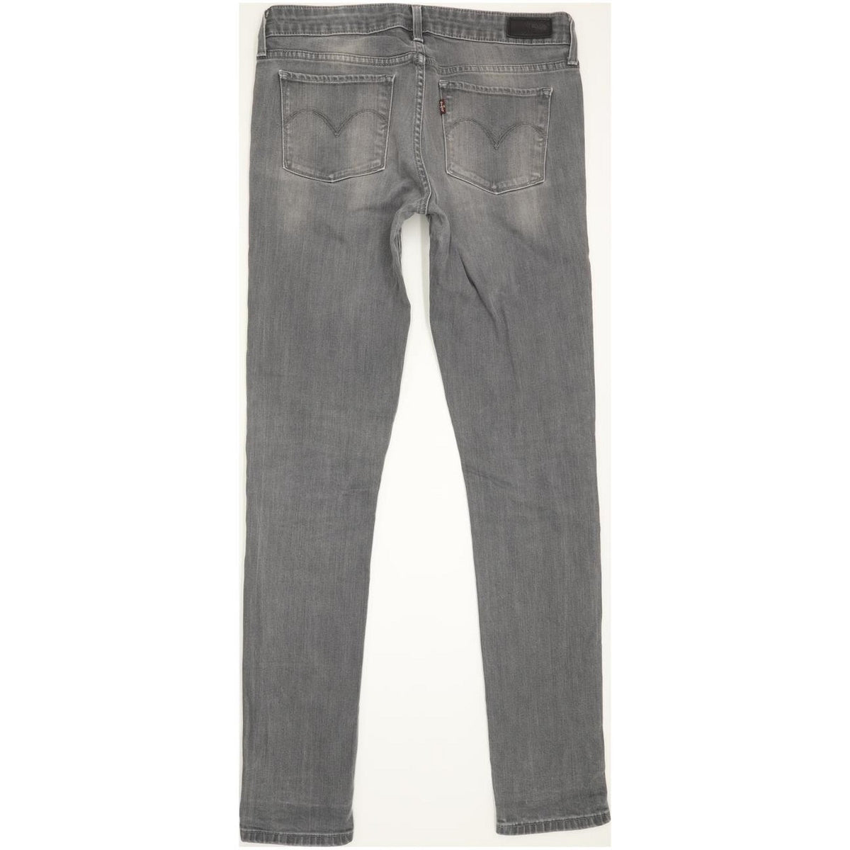 Levi's Slight Curve Women Grey Skinny Slim Stretch Jeans W27 L31