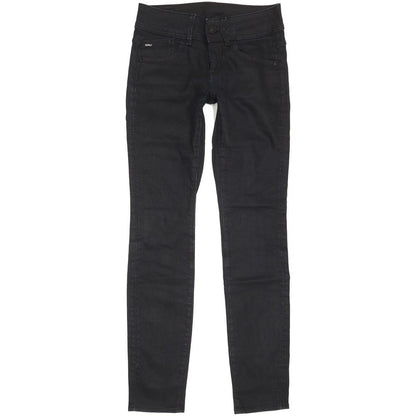 G-Star Lynn Mid Women Navy Skinny Slim Stretch Jeans W24 L30