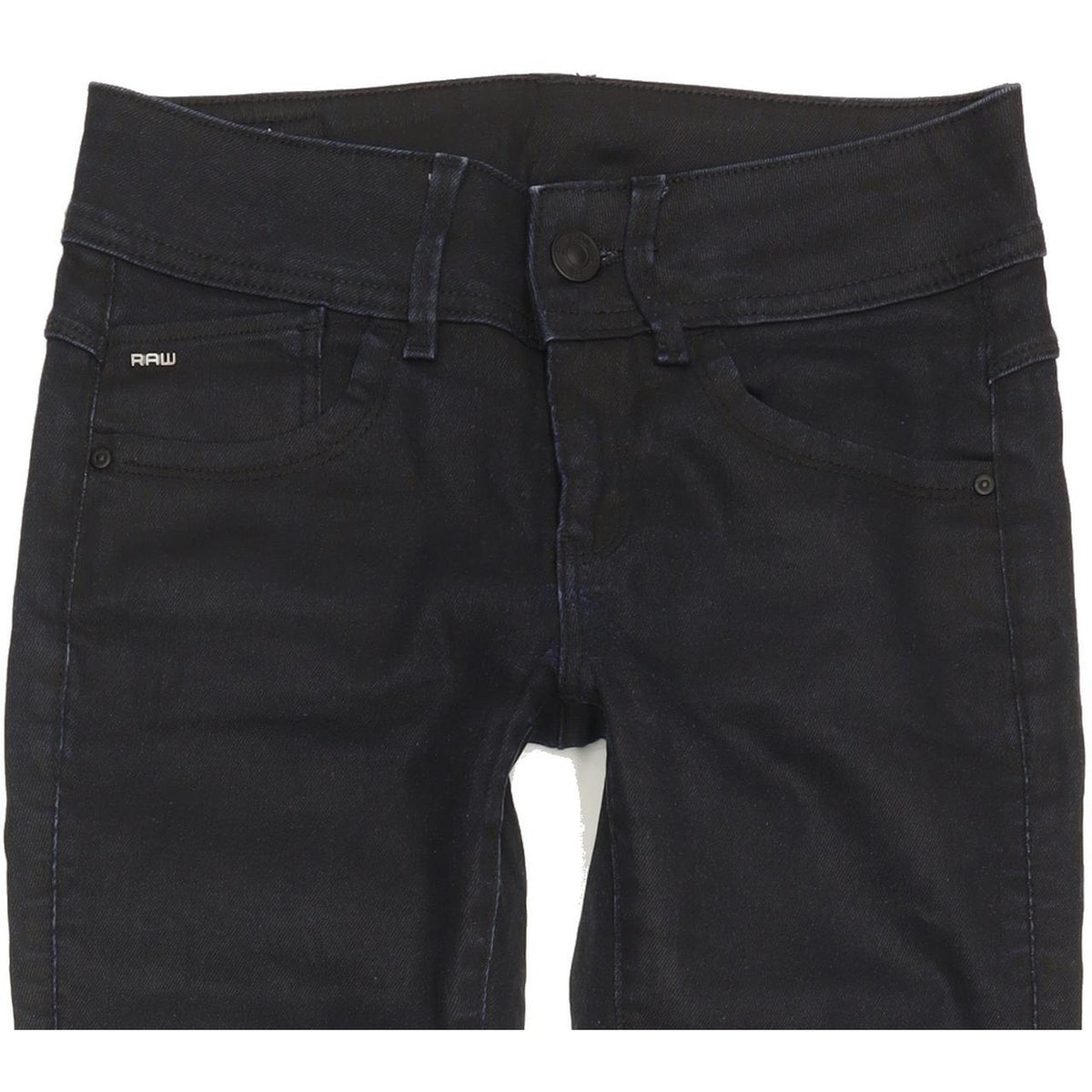 G-Star Lynn Mid Women Navy Skinny Slim Stretch Jeans W24 L30