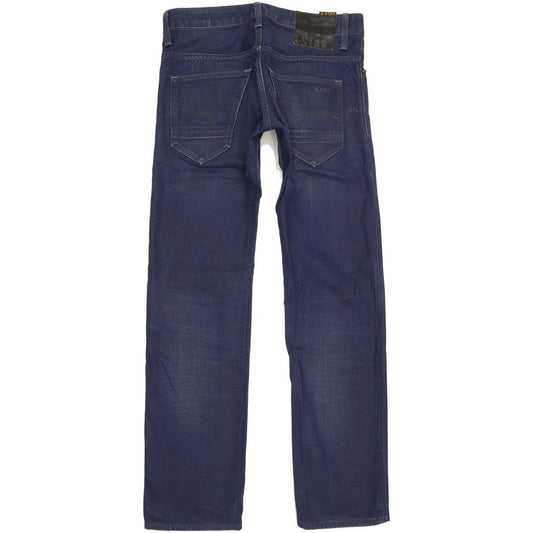 G-Star Morris Low Men Blue Straight Slim Jeans W29 L32