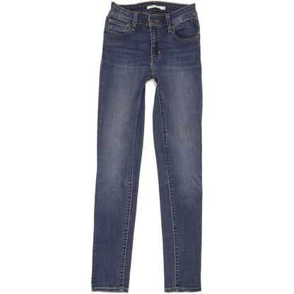 Levi's 721 High Rise Women Blue Skinny Stretch Jeans W26 L30