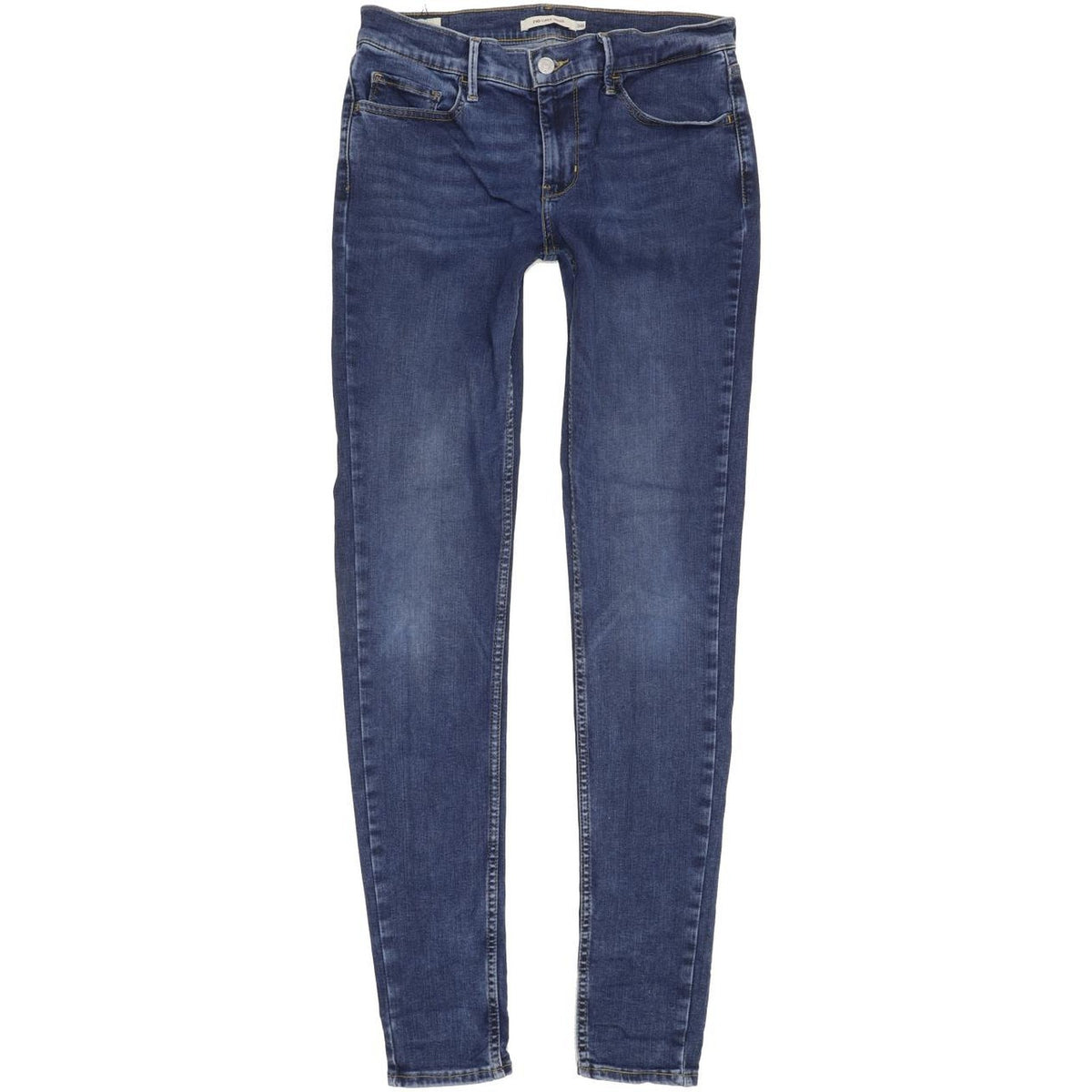 Levi's 710 Super Women Blue Skinny Slim Stretch Jeans W30 L31