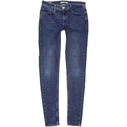 Levi's 710 Super Women Blue Skinny Slim Stretch Jeans W30 L31