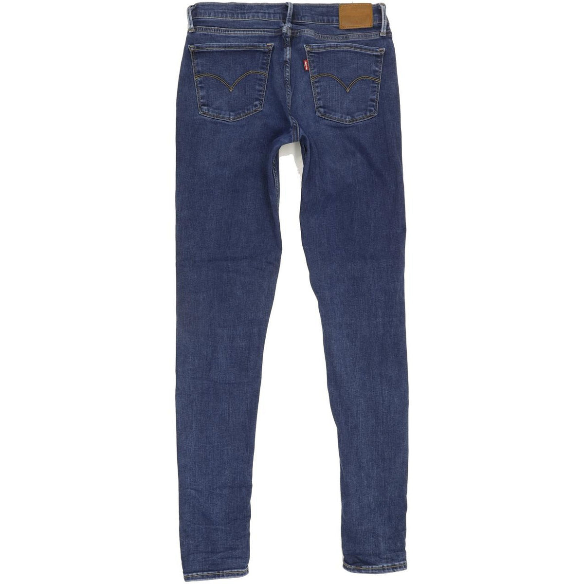 Levi's 710 Super Women Blue Skinny Slim Stretch Jeans W30 L31