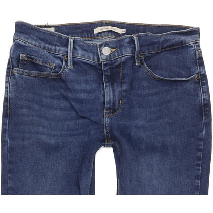 Levi's 710 Super Women Blue Skinny Slim Stretch Jeans W30 L31