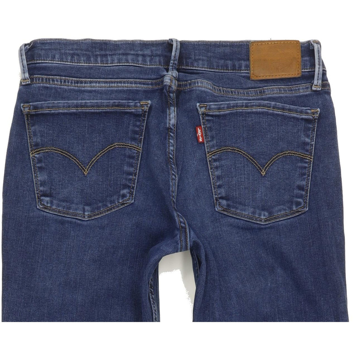 Levi's 710 Super Women Blue Skinny Slim Stretch Jeans W30 L31
