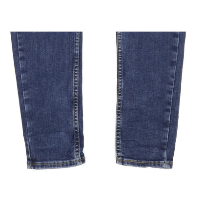 Levi's 710 Super Women Blue Skinny Slim Stretch Jeans W30 L31