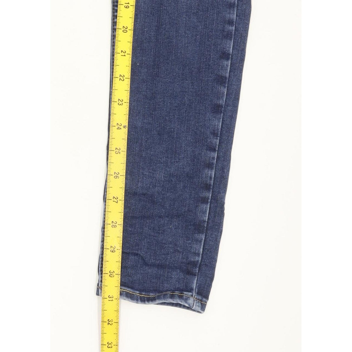 Levi's 710 Super Women Blue Skinny Slim Stretch Jeans W30 L31