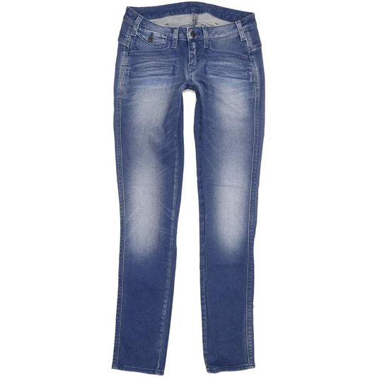 G-Star Cromart Women Blue Tapered Slim Stretch Jeans W27 L32