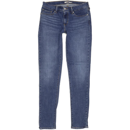 Levi's 711 Filiforme Women Blue Skinny Slim Stretch Jeans W29 L32