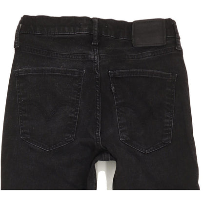 Levi's Mile High Rise Women Black Skinny Stretch Jeans W28 L33