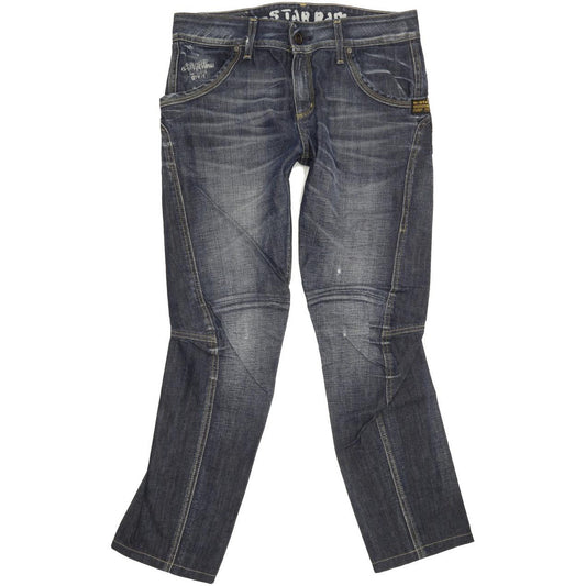 G-Star Jack Women Blue Straight Slim Jeans W29 L29