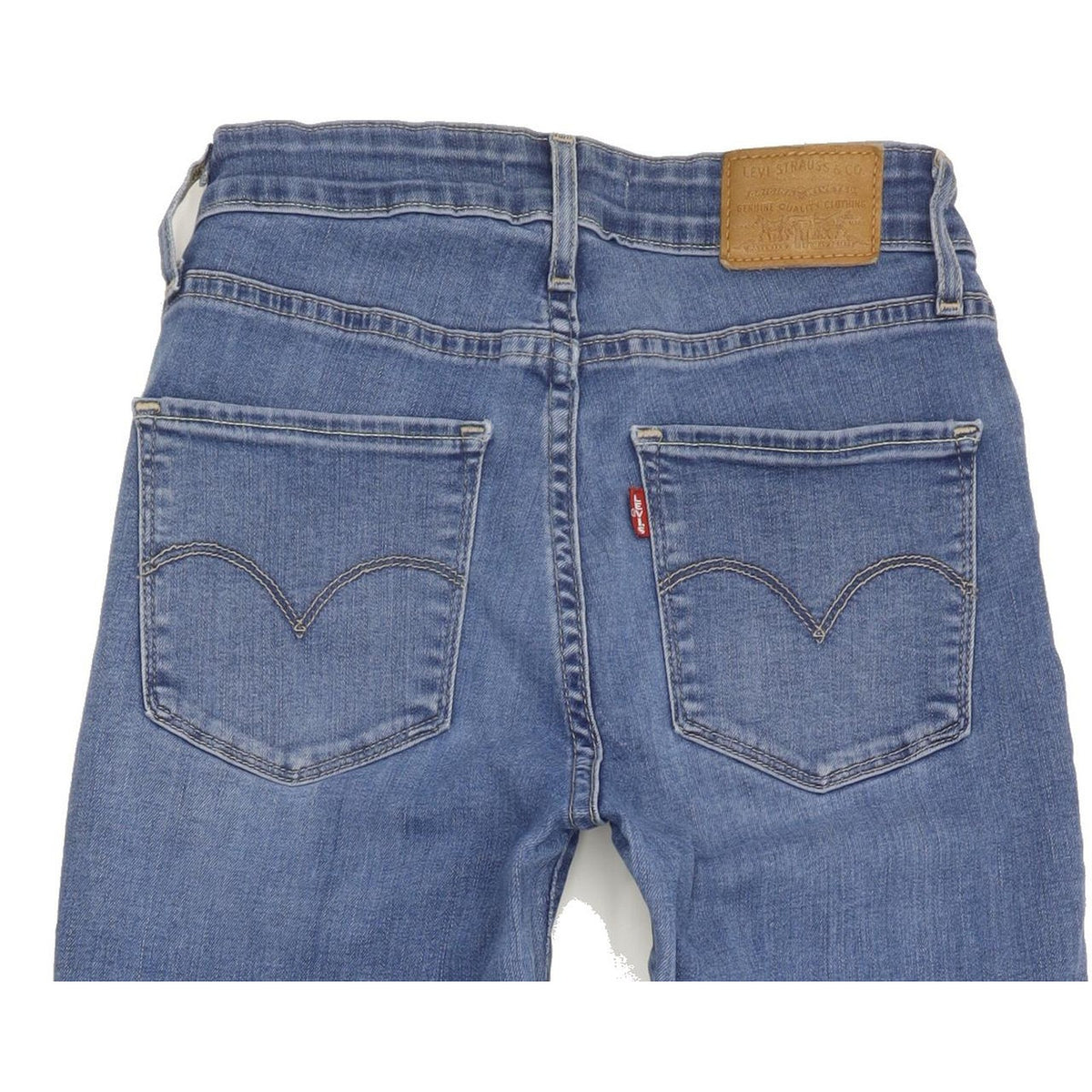 Levi's 721 High Rise Women Blue Skinny Slim Stretch Jeans W26 L30