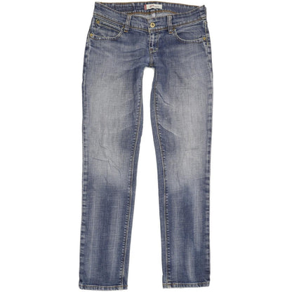 Levi's 571 Women Blue Straight Slim Stretch Jeans W29 L30