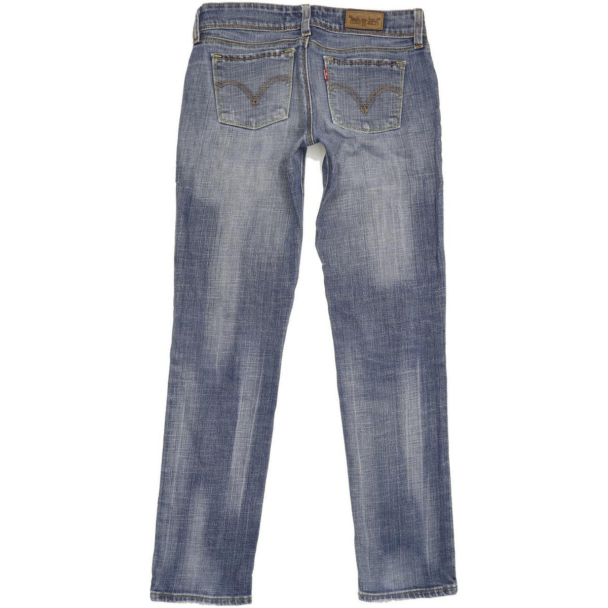 Levi's 571 Women Blue Straight Slim Stretch Jeans W29 L30