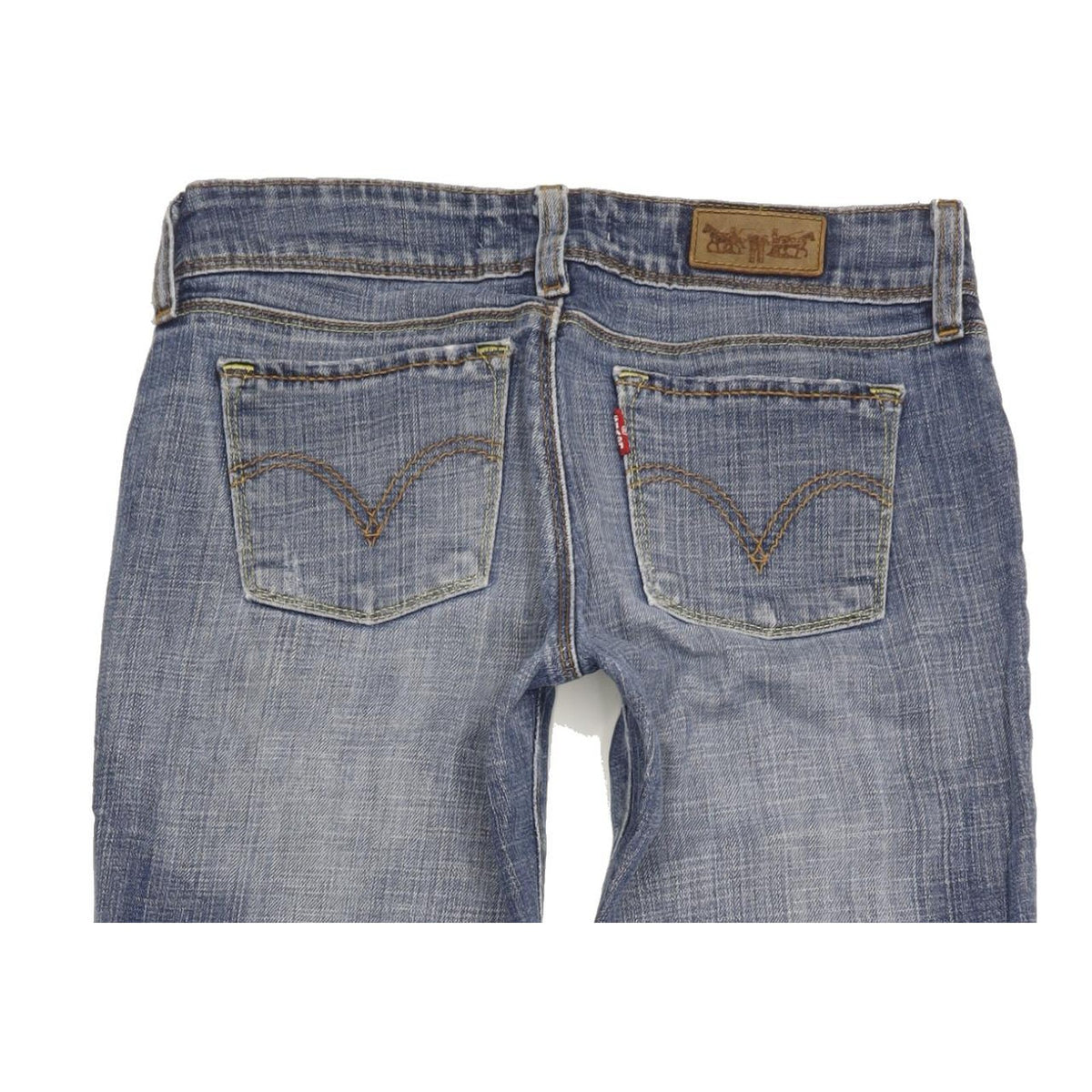 Levi's 571 Women Blue Straight Slim Stretch Jeans W29 L30