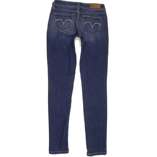 Levi's Demi Curve Women Blue Skinny Slim Stretch Jeans W25 L30
