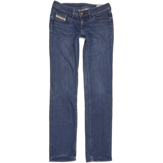Diesel Easee 008DR Women Blue Straight Slim Stretch Jeans W28 L32