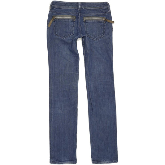 Diesel Easee 008DR Women Blue Straight Slim Stretch Jeans W28 L32