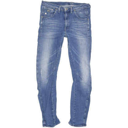 G-Star Arc 3D Women Blue Tapered Loose Stretch Jeans W27 L32
