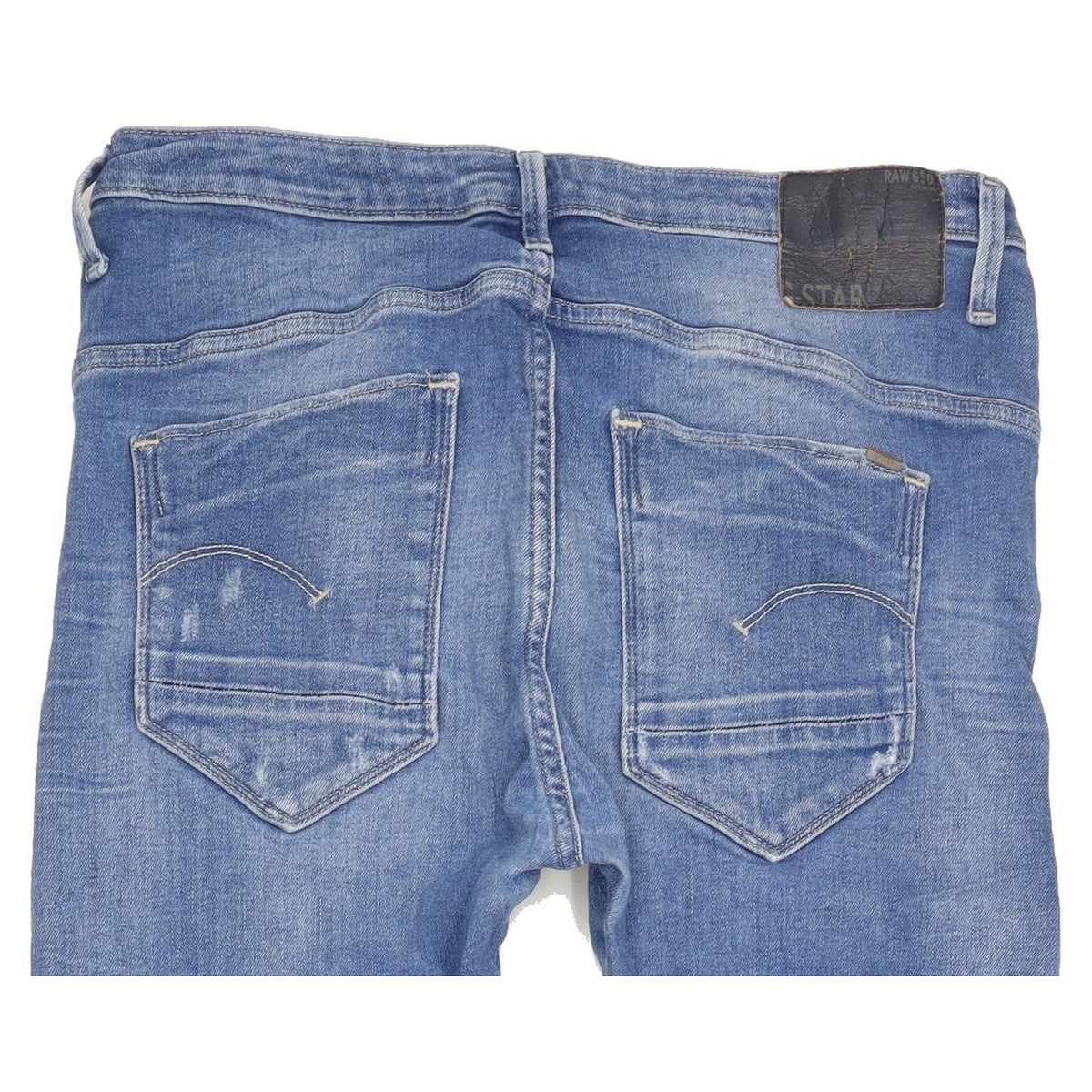 G-Star Arc 3D Women Blue Tapered Loose Stretch Jeans W27 L32