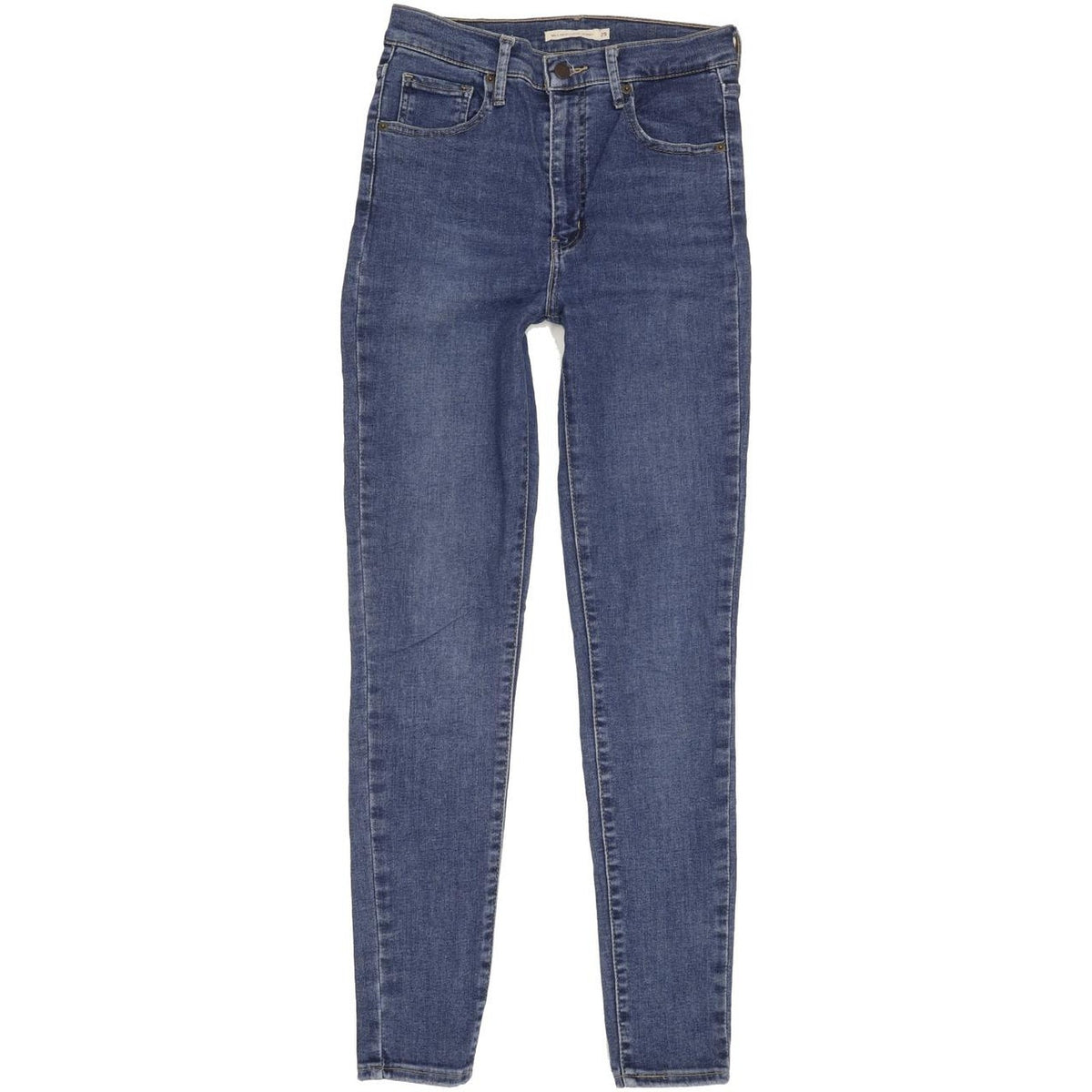 Levi's Mile High Rise Blue Skinny Slim Stretch Jeans High Waisted W29 L30