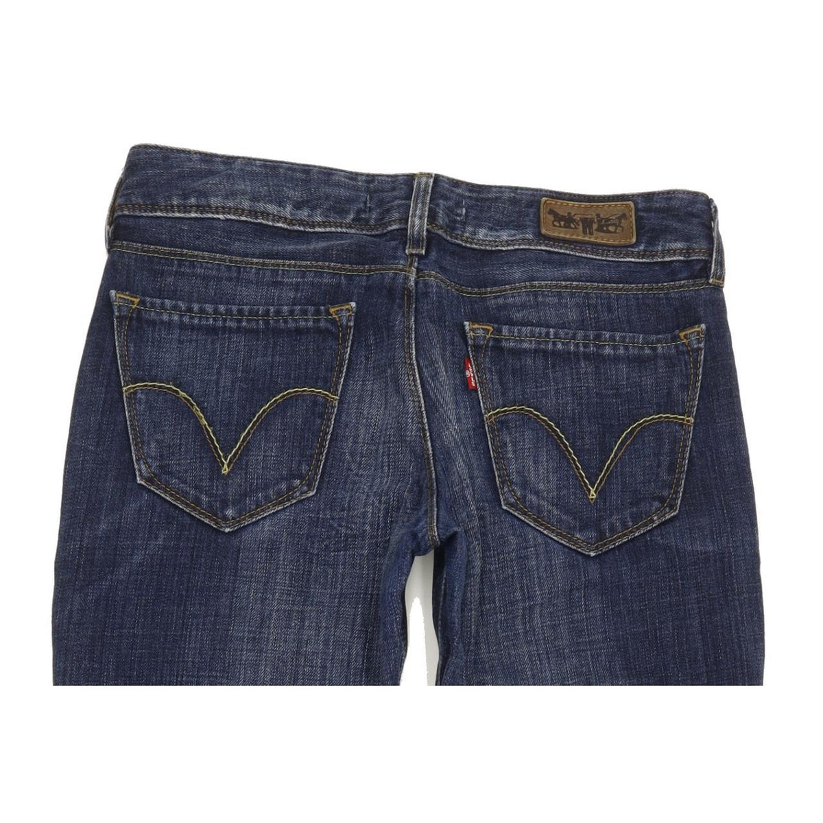 Levi's 470 Women Blue Straight Slim Jeans W28 L32