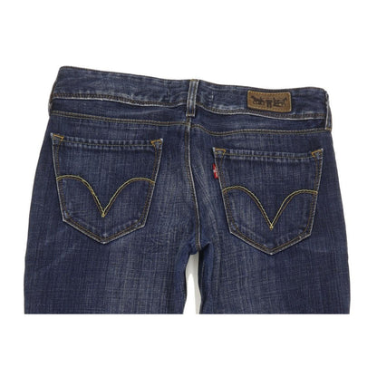 Levi's 470 Women Blue Straight Slim Jeans W28 L32