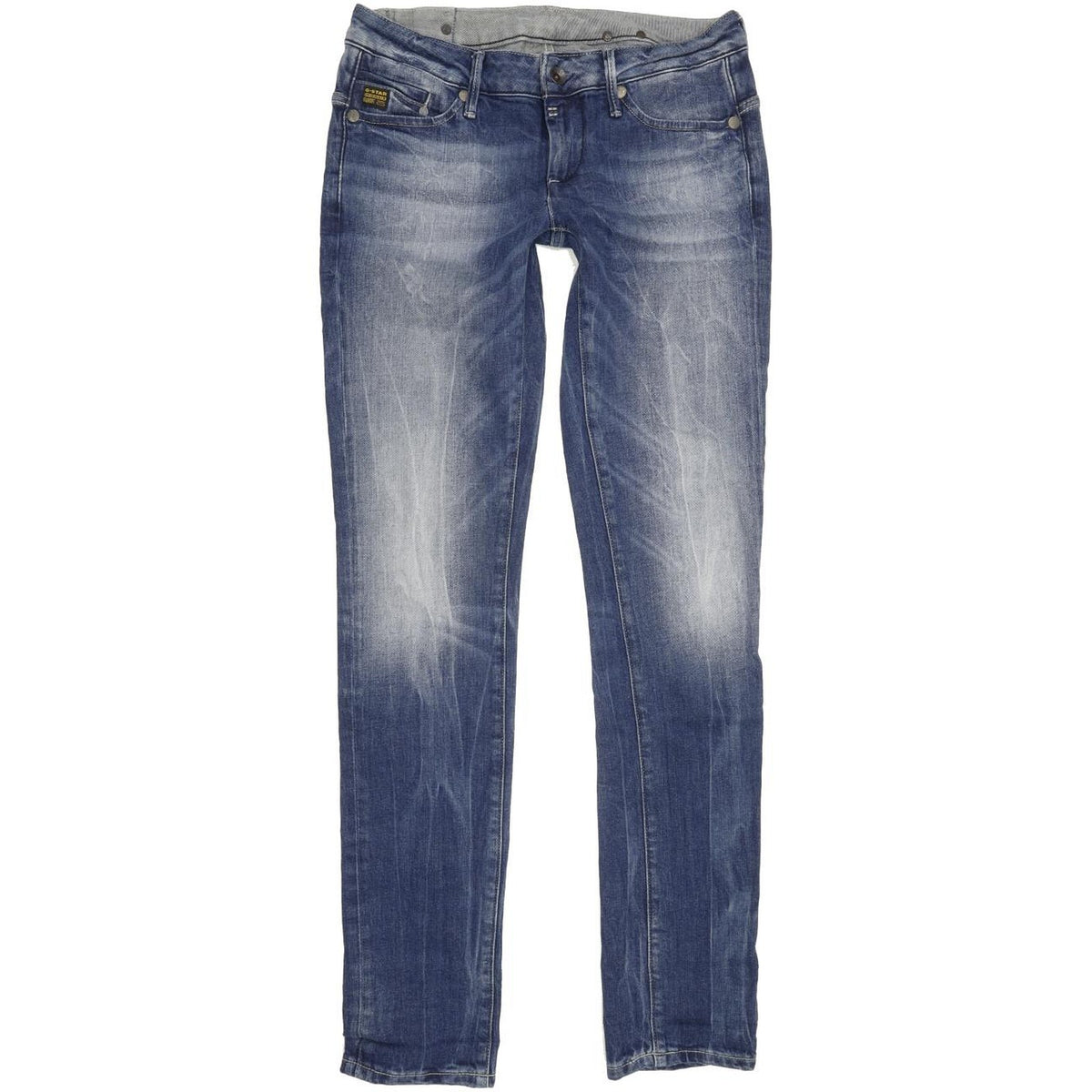 G-Star Midge Women Blue Skinny Slim Stretch Jeans W29 L34
