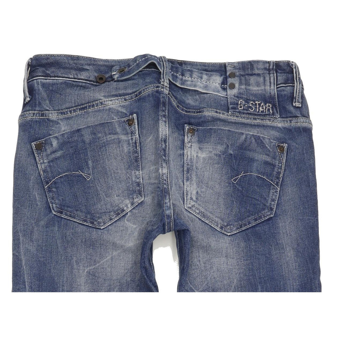 G-Star Midge Women Blue Skinny Slim Stretch Jeans W29 L34