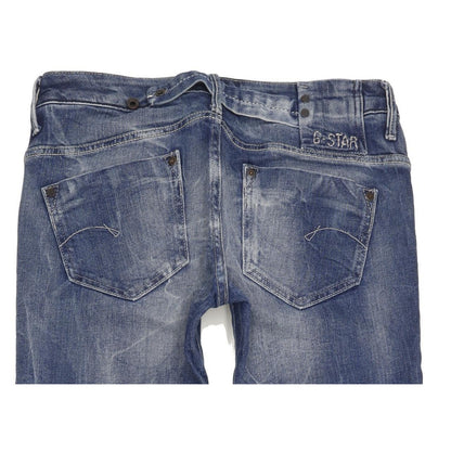 G-Star Midge Women Blue Skinny Slim Stretch Jeans W29 L34