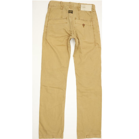G-Star CL Bronson Men Brown Tapered Regular Chino Jeans W28 L32