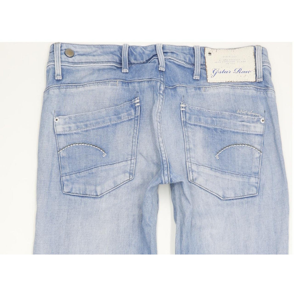 G-Star Low T Women Blue Skinny Slim Stretch Jeans W27 L32