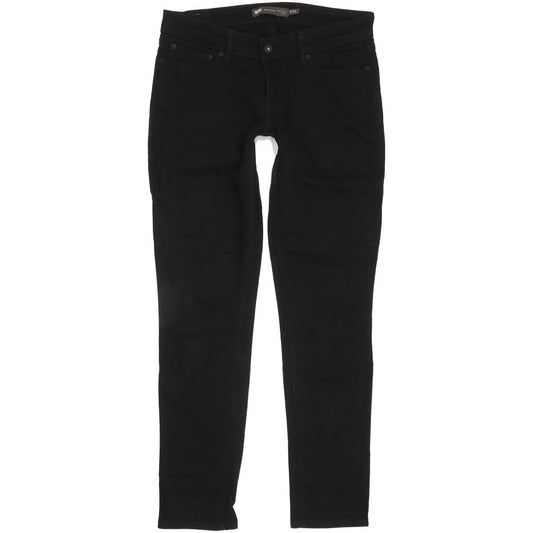Levi's Demi Curve Women Black Skinny Slim Stretch Jeans W29 L30