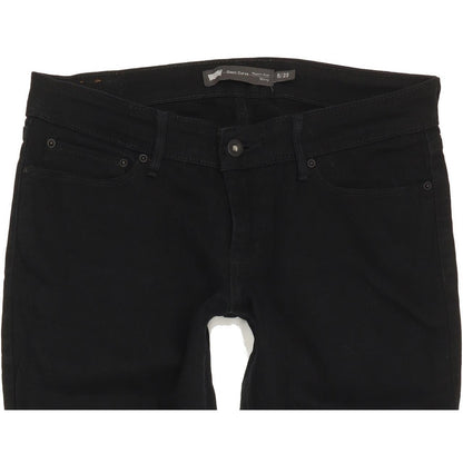 Levi's Demi Curve Women Black Skinny Slim Stretch Jeans W29 L30