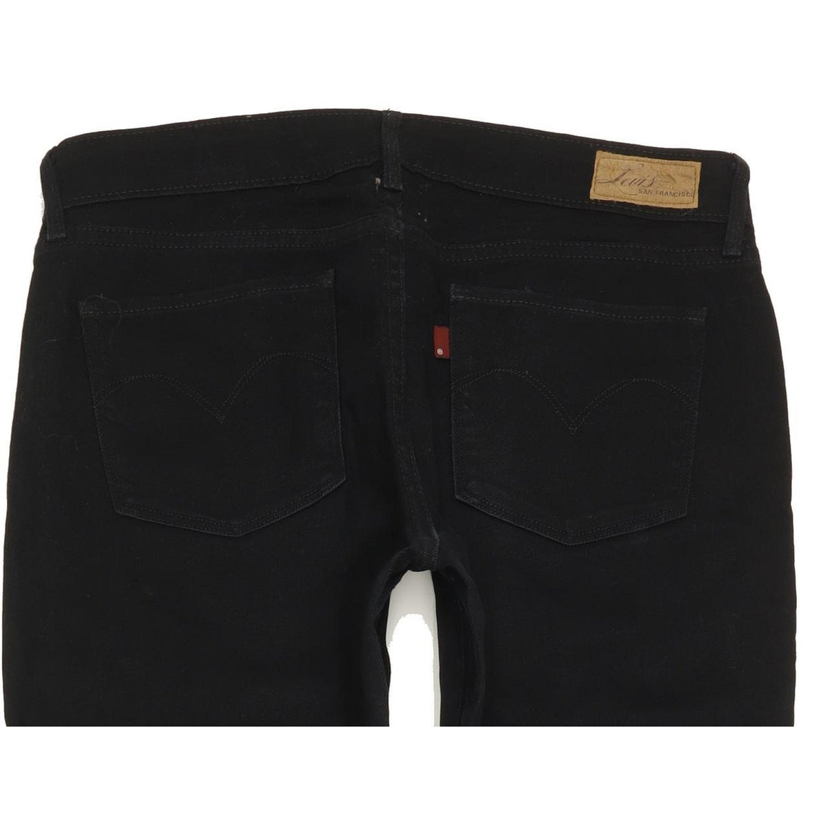 Levi's Demi Curve Women Black Skinny Slim Stretch Jeans W29 L30
